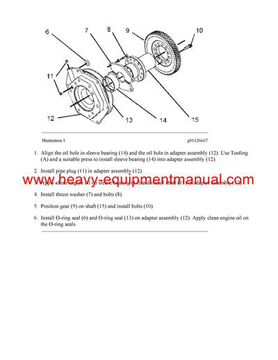 DOWNLOAD CATERPILLAR 3516C MARINE ENGINE SERVICE REPAIR MANUAL TTZ