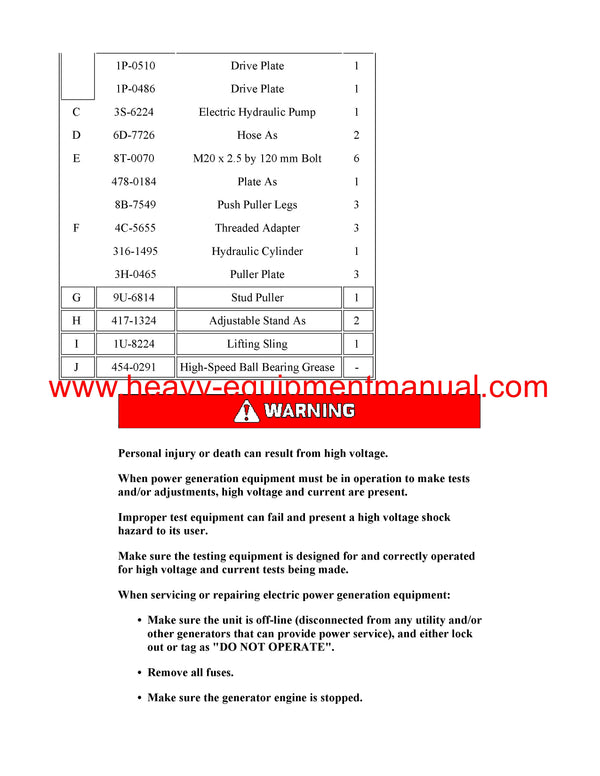 DOWNLOAD CATERPILLAR 3516C PETROLEUM ENGINE SERVICE REPAIR MANUAL CG7