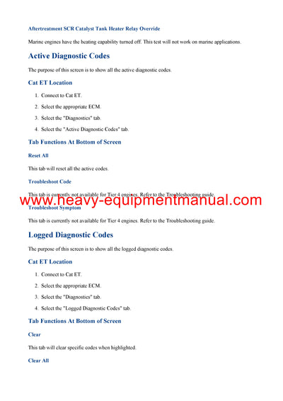 DOWNLOAD CATERPILLAR 3516E ENGINE SERVICE REPAIR MANUAL SW2