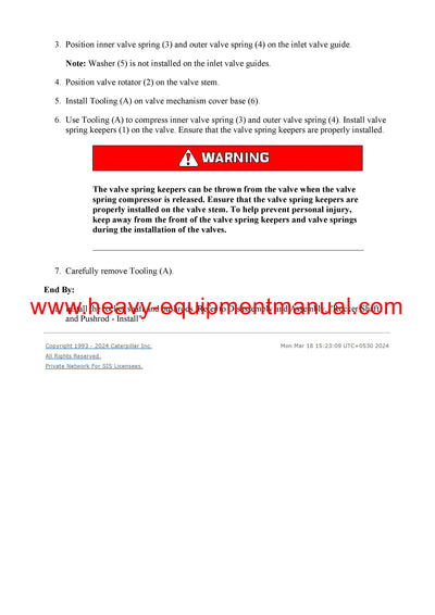 DOWNLOAD CATERPILLAR 3516E ENGINE SERVICE REPAIR MANUAL SW5