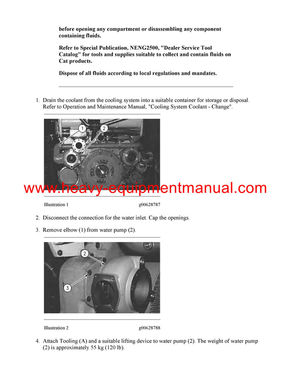 DOWNLOAD CATERPILLAR 3616 GEN SET ENGINE SERVICE REPAIR MANUAL 1PD