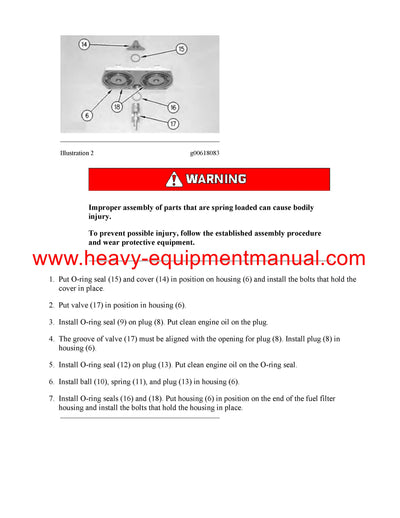 DOWNLOAD CATERPILLAR 3618 MARINE ENGINE SERVICE REPAIR MANUAL 2MW