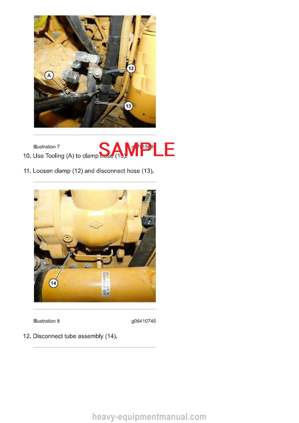 Caterpillar 416 Backhoe Loader Service Manual (L8P00001-UP) PDF Download
