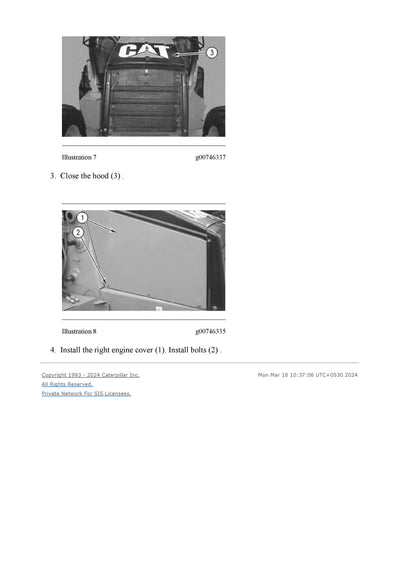 DOWNLOAD CATERPILLAR 428D BACKHOE LOADER SERVICE REPAIR MANUAL BNB