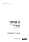 Case IH Axial-Flow 7250, Axial-Flow 8250, Axial-Flow 9250 Tier 4B (final) Combine Operator Manual 47779127