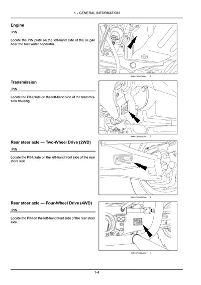 Case 586H, 588H Tier 4B (final) Rough Terrain Forklift Operator Manual 47780077