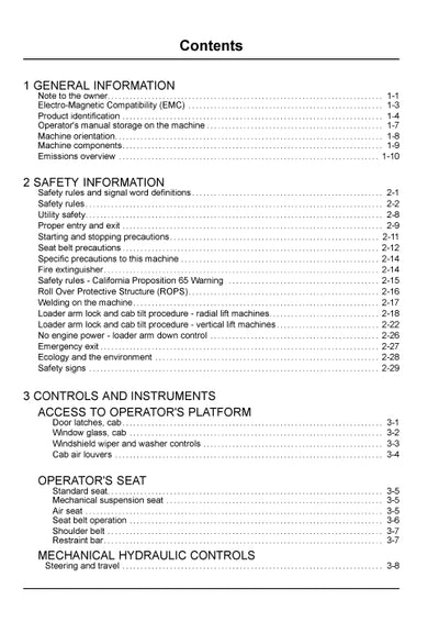 Case TR340 TV380 Tier 4B (final) Alpha series Compact track loader Operator Manual 47917311
