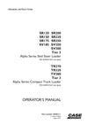 Case SR130 SR150 SR175 SR200 SR220 SR250 SV185 SV250 SV300 Skid Steer Loader Operator Manual 48068111