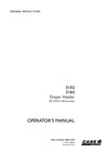 Case IH 3152, 3162 Draper header Operator Manual 48071455