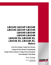 Case IH LB324P, LB324R, LB324S, LB334P, LB334R, LB334S, LB424R, XL, LB424S, XL, LB434R, XL, LB434S,LB434P, XL Baler Parts Manual 48092978