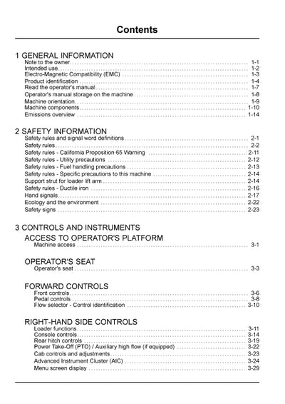 Case 570N EP Tier 4B (final) Tractor loader Operator Manual 48115957