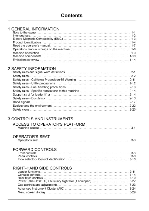 Case 570N EP Tier 4B (final) Tractor loader Operator Manual 48115957