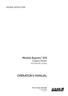 Case IH Module Express 635 Tier 3 Cotton picker Operator Manual 48126381