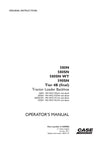 Case 580N 580SN 580SN WT 590SN Tier 4B (final) Tractor loader backhoe Operator Manual 51409960