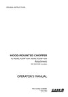Case IH Hood-Mounted Chopper For Axial-Flow 8240, Axial-Flow 9240 Attachment Operator Manual 51436281