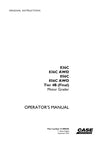 Case 836C, 836C AWD, 856C, 856C AWD Tier 4B (final) Motor Grader Operator Manual 51488305