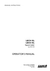 Case IH LB334 XL, LB434 XL Square Baler Operator Manual 51503076