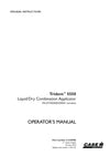 Case IH 5550 Trident Applicator Sprayer Operator Manual 51549996