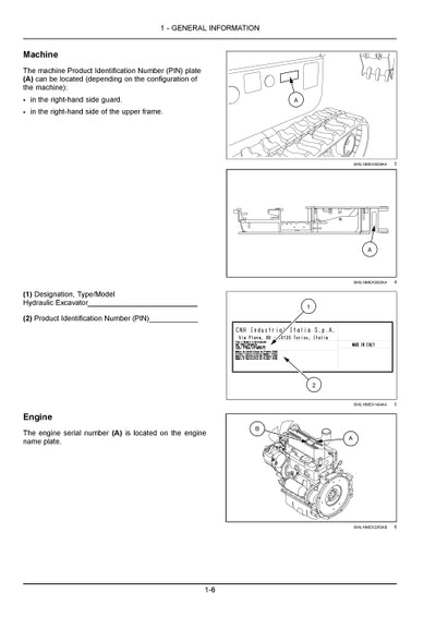 Case CX18C Mini Excavator Operator Manual 51557404