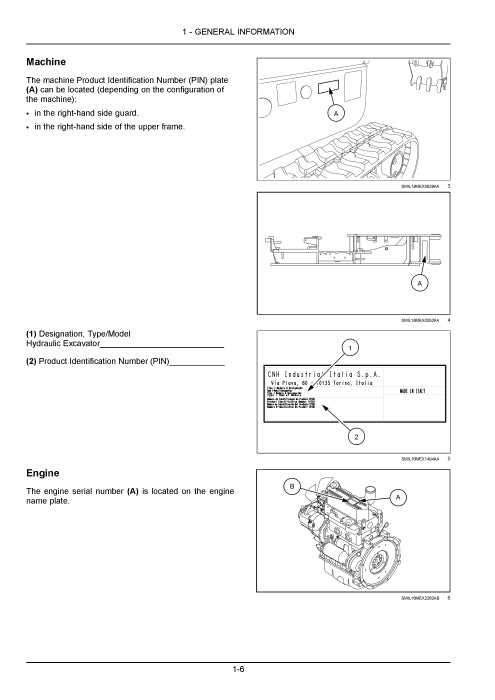 Case CX18C Mini Excavator Operator Manual 51557404