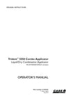 Case IH 5550 Trident Combo Applicator Sprayer Operator Manual 51594303