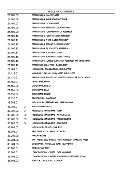 Case 721F WHEEL LOADER ZBAR TIER 3 (INT) Parts Manual 530534721PC