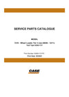Case 721E Wheel Loader Tier 3 Parts Manual 530641721PC