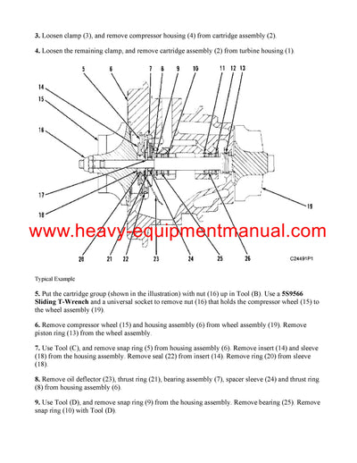 DOWNLOAD CATERPILLAR 530B WHEEL SKIDDER SERVICE REPAIR MANUAL 5BK