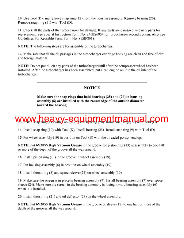 DOWNLOAD CATERPILLAR 530B WHEEL SKIDDER SERVICE REPAIR MANUAL 5BK