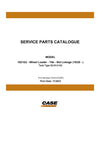 Case 1021G2 Wheel Loader Parts Manual 531613102PC
