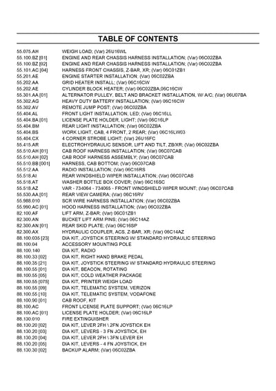 Case 821G Wheel Loader Parts Manual 531637821PC