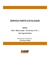 Case 621G WHEEL LOADER TIER 4B Parts Manual 531641621PC