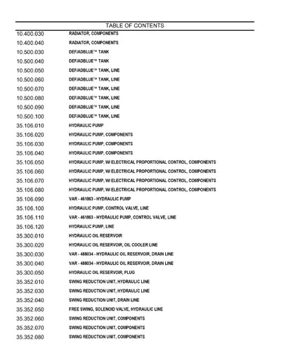 Case CX130D Crawler Excavator Tier 4B Parts Manual 540421134PC