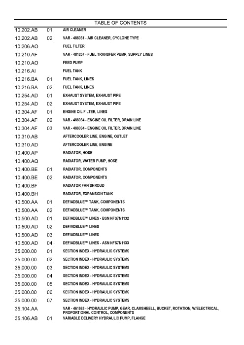 Case CX300D Crawler Excavator Parts Manual 540421304PC