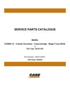 Case CX300E LC Crawler Excavator Long Carriage Stage V Parts Manual 540421305PC