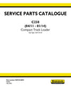 New Holland C238 Tier 3 Compact Track Loader Parts Manual 550710145PC