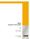 Case TR270 COMPACT TRACK LOADER - NRC Parts Manual 550711095PC