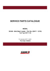 Case SV340 SKID STEER LOADER - TIER 4B-C Parts Manual 550711126PC
