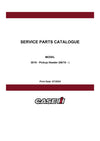Case IH 3016 - Pickup Header (06-10 - ) Parts Manual 551015002PC