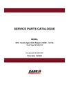 Case IH 870 Ecolo Tiger Parts Manual 581284419PC