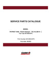 Case IH 4440 PATRIOT Sprayer (08-14 thru ) Parts Manual 581285034PC