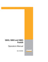 Case 585G 586G 588G Forklift Operator Manual 6-6443NA