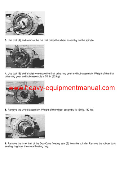 DOWNLOAD CATERPILLAR 613 WHEEL SCRAPER SERVICE REPAIR MANUAL 72M