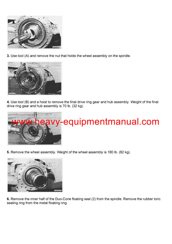 DOWNLOAD CATERPILLAR 613B WHEEL SCRAPER SERVICE REPAIR MANUAL 72M