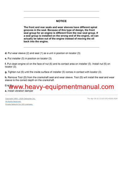 DOWNLOAD CATERPILLAR 623E WHEEL SCRAPER SERVICE REPAIR MANUAL 6DB