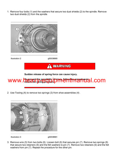 DOWNLOAD CATERPILLAR 623G WHEEL SCRAPER SERVICE REPAIR MANUAL AWB