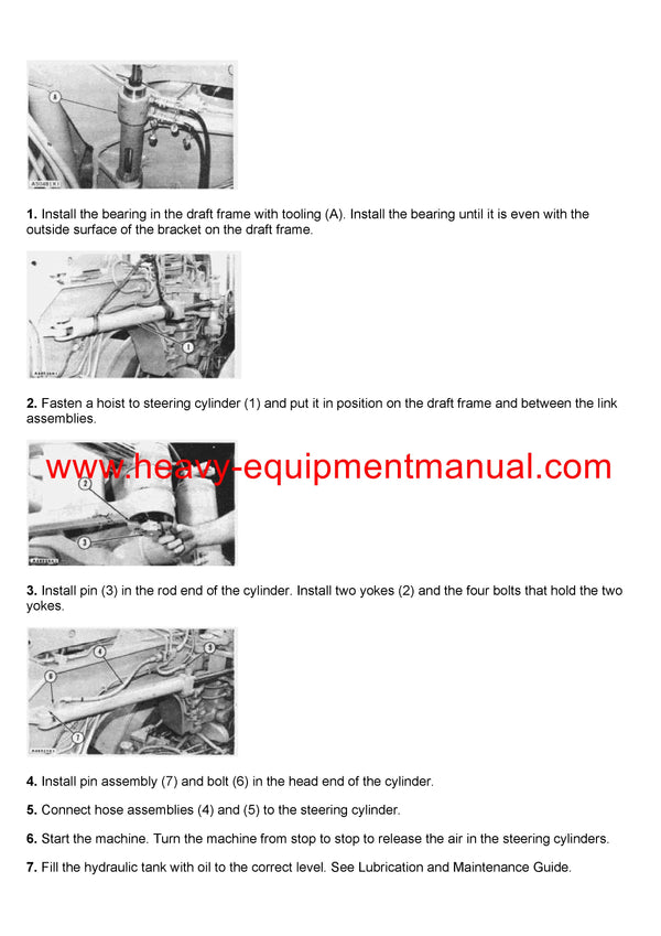 DOWNLOAD CATERPILLAR 627B WHEEL SCRAPER SERVICE REPAIR MANUAL 32V