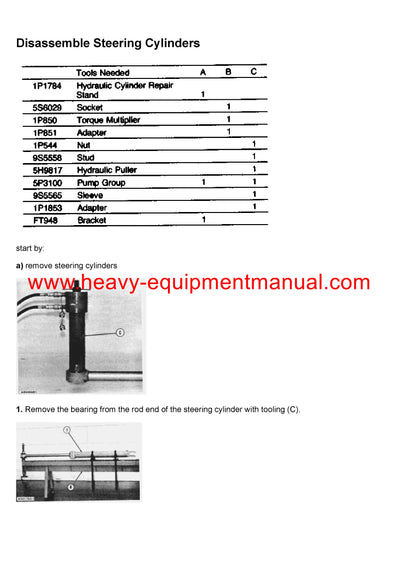 DOWNLOAD CATERPILLAR 627B WHEEL SCRAPER SERVICE REPAIR MANUAL 32V