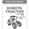 Kubota M9960 Tractor Operator Manual - PDF Download