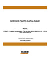 Case 570NXT Loader Landscaper Parts Manual 675603724PC
